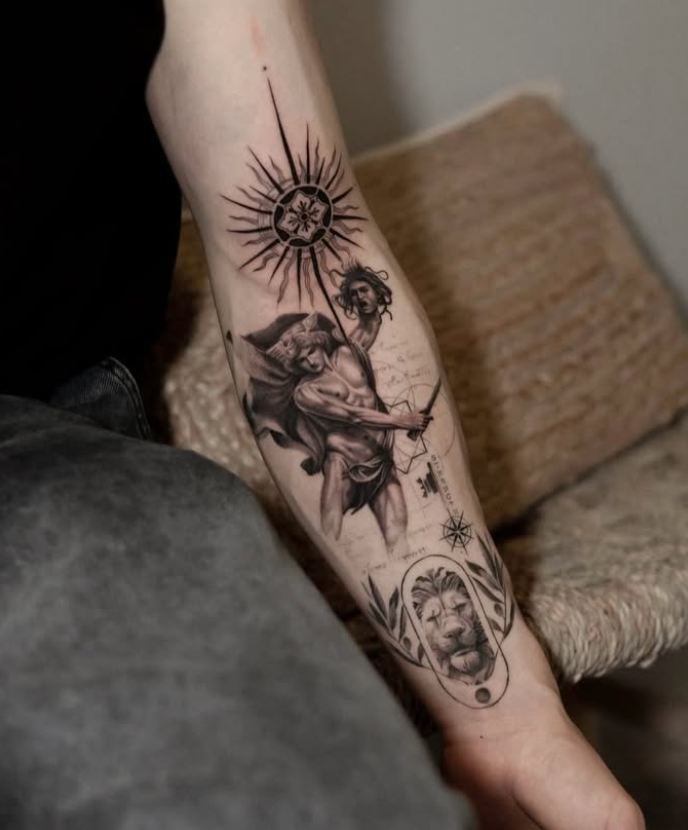 Tatuaje religioso/espiritual